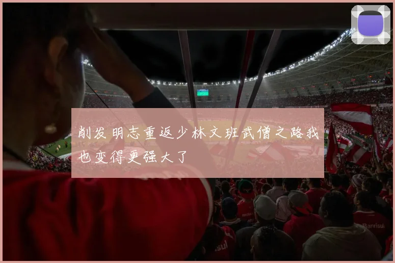 削发明志重返少林文班武僧之路我也变得更强大了